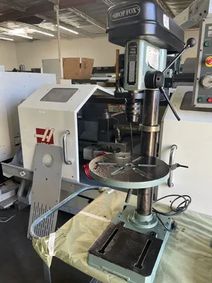 SHOP FOX W1668 DRILLS, HEAVY DUTY & SENSITIVE, VERTICAL, SINGLE SPINDLE | Wheeler Machinery Sales (1)