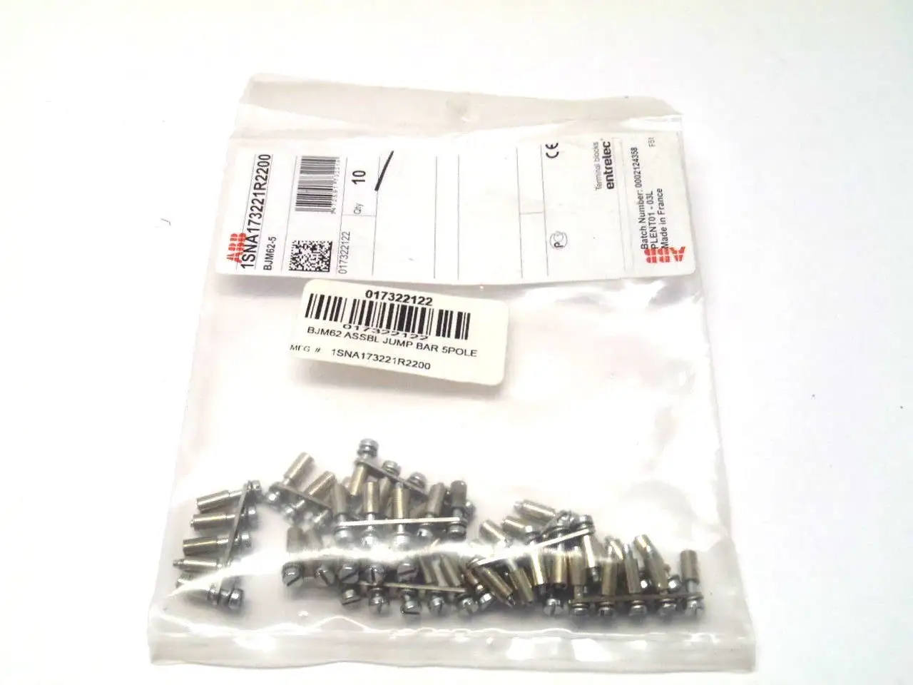 New | in-Stock ABB Jumper Bar Connector Accessories Michigan US | Maverick Industrial Sales #1467896