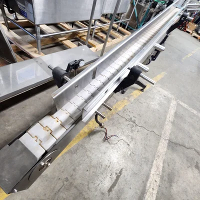 Sanitry Conveyor Pharma in Stainless Steel on legs # 7717