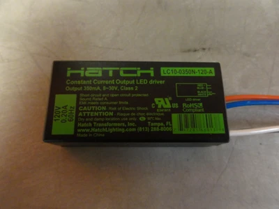 NEW HATCH TRANSFORMERS INC. LC10-0350N-120-A