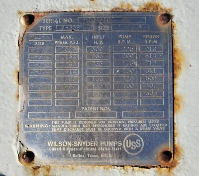 USED WILSON SNYDER A-358