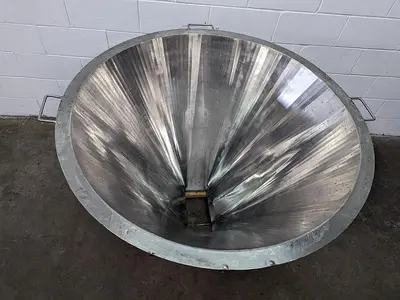 100 Gallon SS Hopper