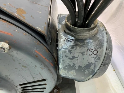Lincoln 125 hp, 1770 rpm, electric motor