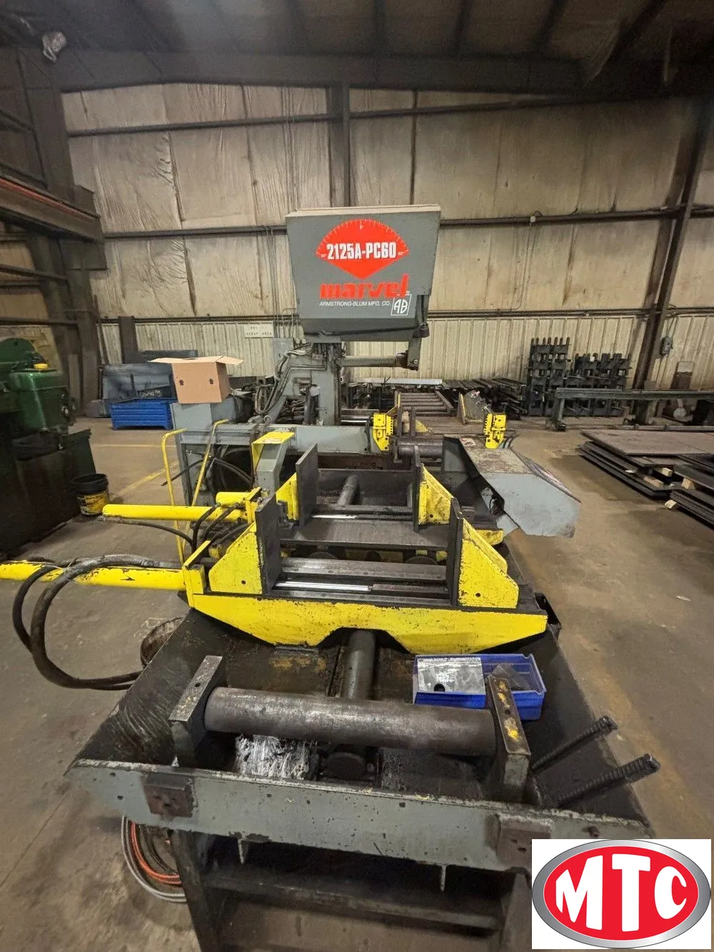 Used 2004 MARVEL 2125A-PC60 | vertical tilt frame saws