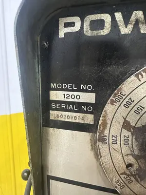 20" POWERMATIC MODEL #1200 VERTICAL SINGLE SPINDLE DRILL PRESS: YOBRO #23859