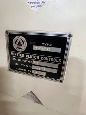 1970 MINSTER P2-100-48-31 Straight Side Double Crank Press | Universal Press & Machinery (UPM) (13)