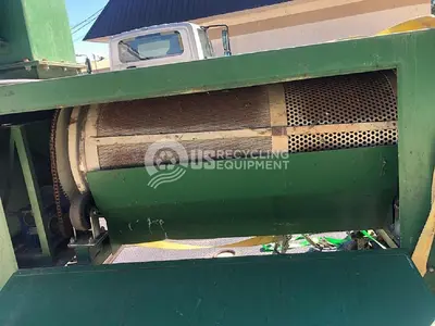 USED COMPACTORS, INC. GP1500C GLASS PULVERIZER, CONVEYOR, CRUSHER, & TROMMEL