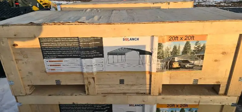 SDLANCH High End Carport 20 x 20 (SDLC2020)