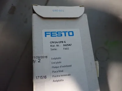 Leybold, Festo Pump, Solenoid Valve