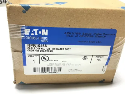 Crouse Hinds Arktite NPR10466 Cable Connector Cable Range .930-1.210 3Wire 4Pole