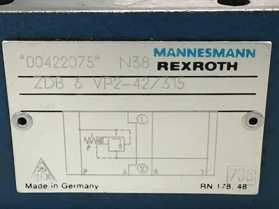 USED REXROTH ZDB 6 VP2-42/315