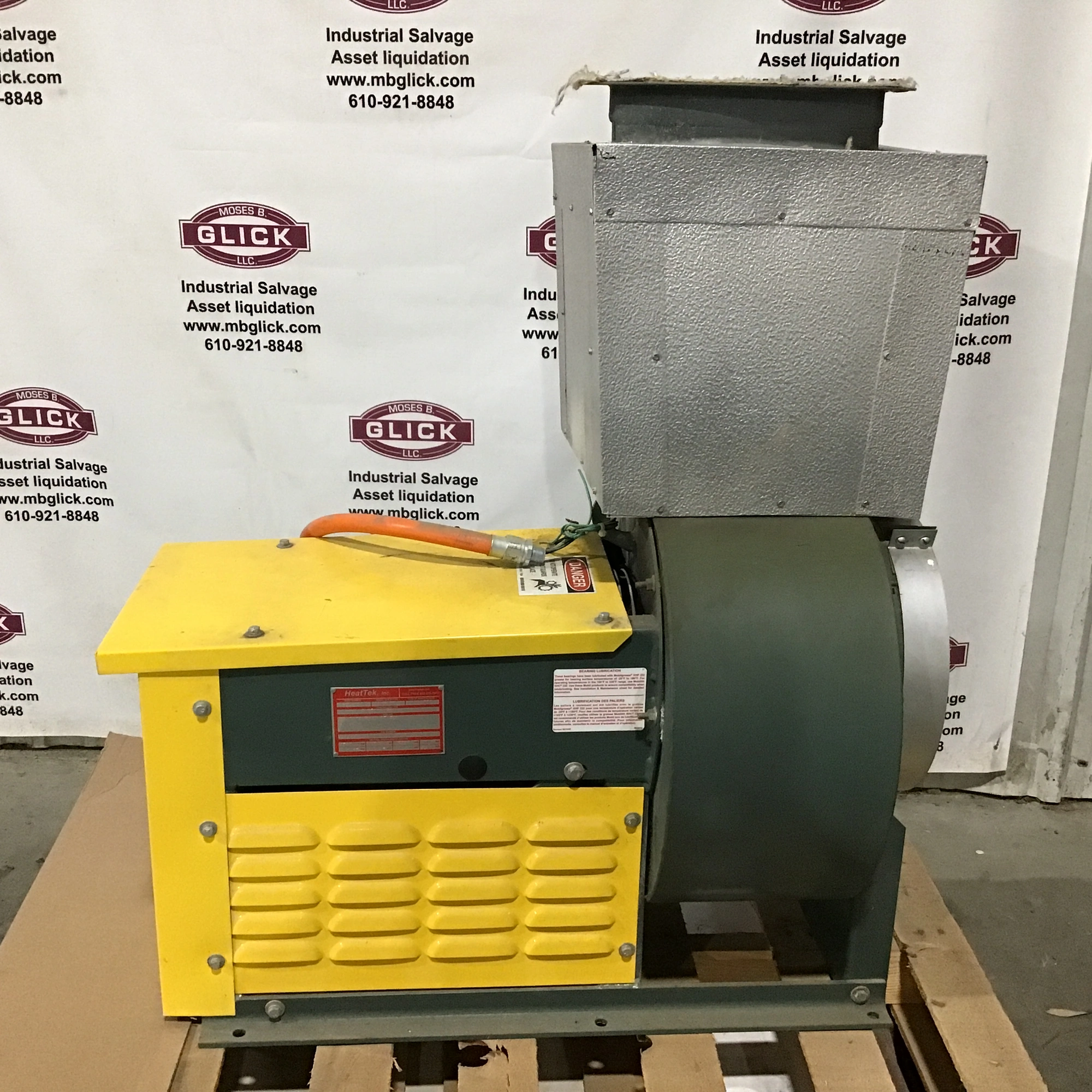 HeatTek F14802-100 General Purpose Blower 1720GPM 2345RPM Wheel Size & Type 12PLP