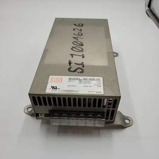 Used MEAN WELL MEAN WELL SE-600-24 POWER SUPPLY Power Supplies | ND Industrial Surplus #1217779