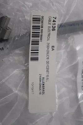 NEW ALLEN BRADLEY 40122-950-02 CABLE CONNECTOR 5POSITION 18IN LENGTH #G661