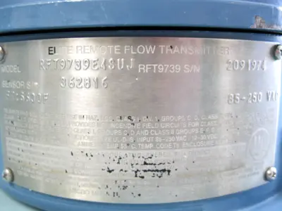 USED Micro Motion RFT 9739 E4SUJ