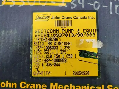USED JOHN CRANE 5611Q