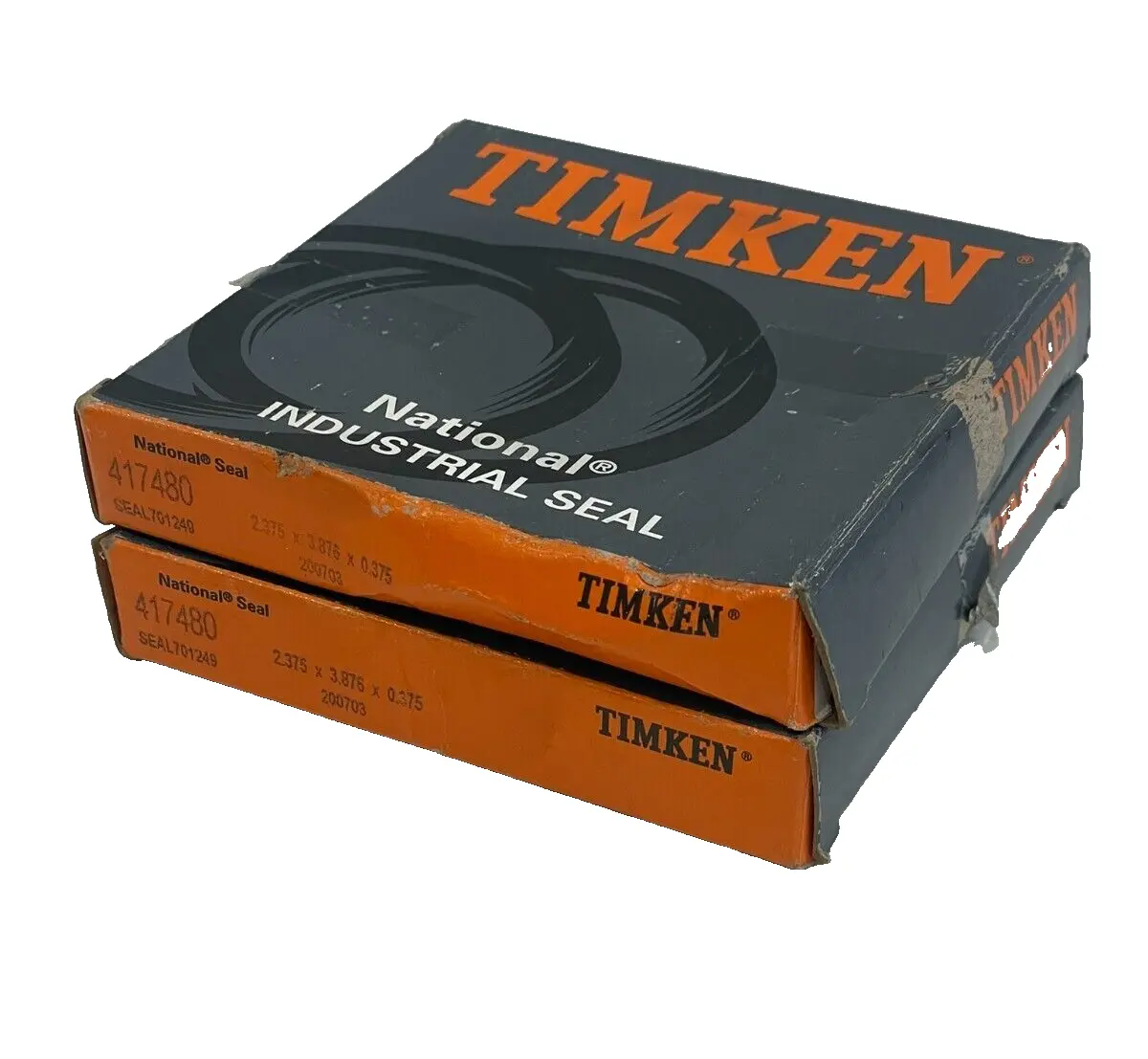 NEW TIMKEN 417480 OIL SEAL LOT OF 2
