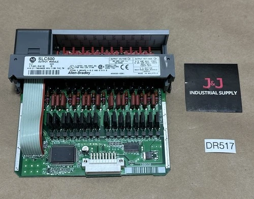 Used Allen-Bradley 1746-OA16 PLC Input & Output | J&J Industrial Supply #499255