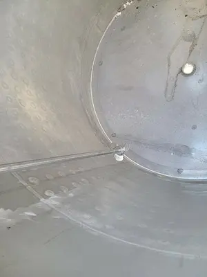 USED BRIGHTON 304 SST MIXING TANK