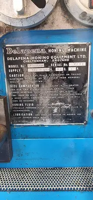 DELAPENA SPEED ONE HONING MACHINE (REF 943)