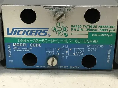 USED VICKERS DG4V3S6CMUHL760EN490
