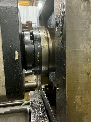 30,000 LBS X 36" PERFECTO COIL FEED LINE, COIL REEL UNCOILER & STRAIGHTENER: YOBRO #24871