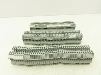 Allen Bradley 1492-J4 Feed-Through Terminal Block Gray 4mm Sq  Lot of 120