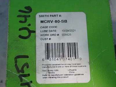 NEW ABC SMITH BEARING MCRV80SB