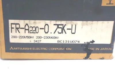 NEW MITSUBISHI FR-A220-0.75K-U DRIVE FRA220075KU