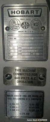 USED HOBART HCM300