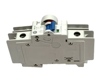 USED ALLEN‑BRADLEY BREAKER 15A W/ 1489-AMRA3 AUX CONTACT 1P SER. D