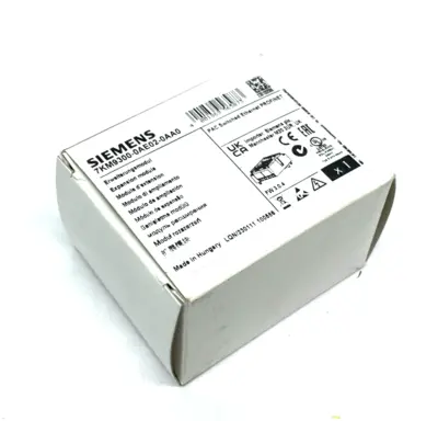 New | in-Stock SIEMENS EXPANSION MODULE, PAC SWITCHED ETHERNET PROFINET PLC Ethernet Equipment | Maverick Industrial Sales #1104378