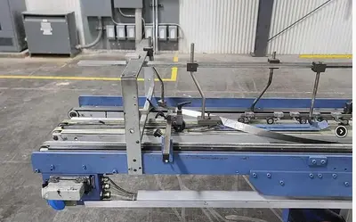 USED HERZOG & HEYMANN REGISTRATION TABLE W/ PLOW FOLD & PERF/SCORE/SLIT