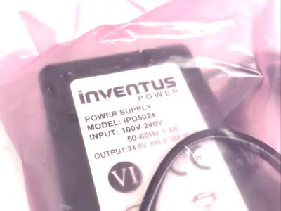 IPD5024 | Inventus  Power Supply 100V-240V 24VDC 2.10A 50W - New