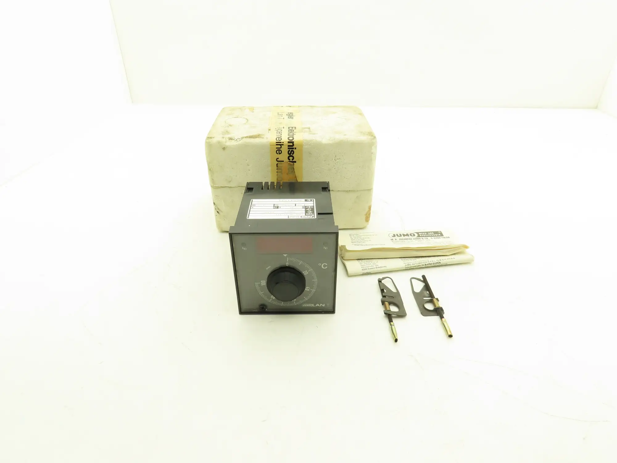 Jumo TROW-96/DI Temperature Controller Module LCD Display Dial Control 0-100C