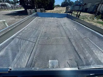 Cooling Pan, Stainless Steel, Screen Deck, 5' x 88", #5991800