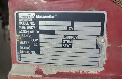 USED MASONEILAN 87-21114