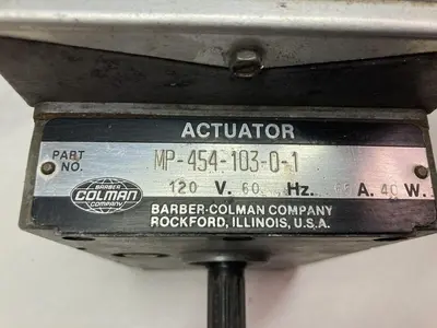 USED BARBER COLEMAN MP-454-103-0-1