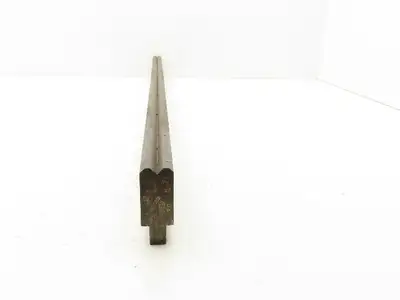 Press Brake Die 35-3/4" Long 90° V 11/32" W 3/16" D 1-7/8" H 1/2" Tang