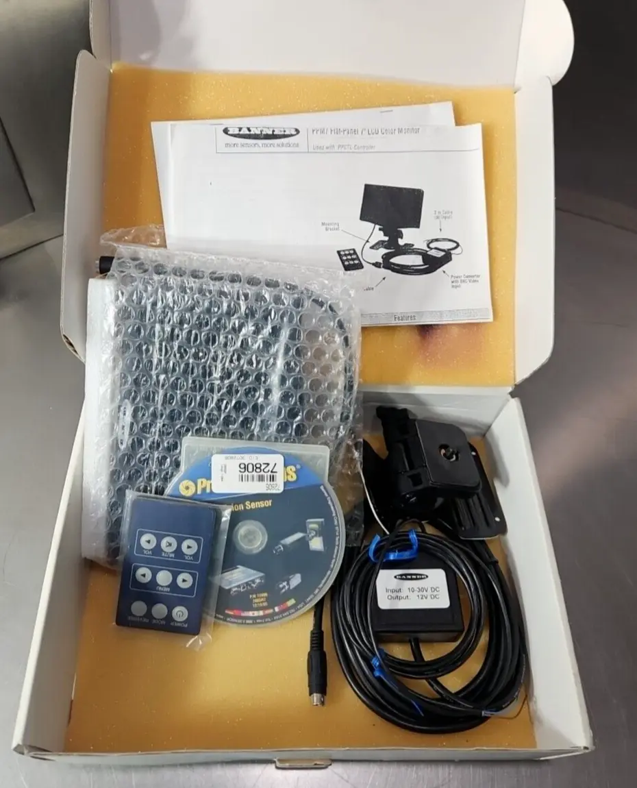 Banner PPM7 Flat Panel Color Monitor. Loc2A