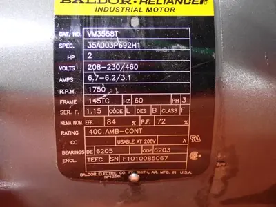 2 Hp Gear Drive