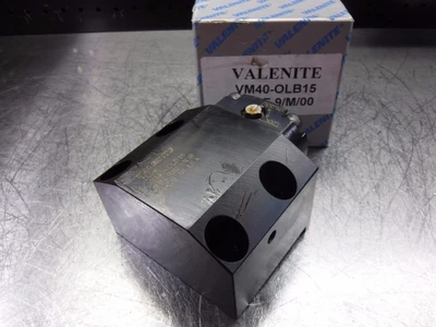 Valenite VM/KM 40 Lathe Tool Post 80mm x 45mm Bolt pattern VM40-OLB15 (LOC239)