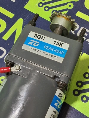 ZD 3IK15RGN-A INDUCTION MOTOR WITH 3GN15K GEAR HEAD