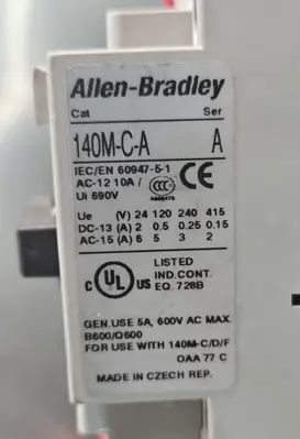Used Allen-Bradley 140M-D8E-C25 PLC Processors | Palmetto Automation #1156043