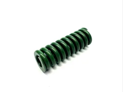 9595K84 | Green Chrome Die Spring 1-1/4" Hole Dia. x 3-1/2" Length LOT OF 4 - New Other
