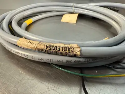 Amphenol Industrial MIL-DTL-5015 connector W/ Cable 0354 (4.5.5)