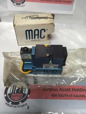 New | in-Stock MAC 82A-AA-BAA-TM-0AAP-20A Solenoid Valves Ohio US | Surplus Asset Holdings #1237769