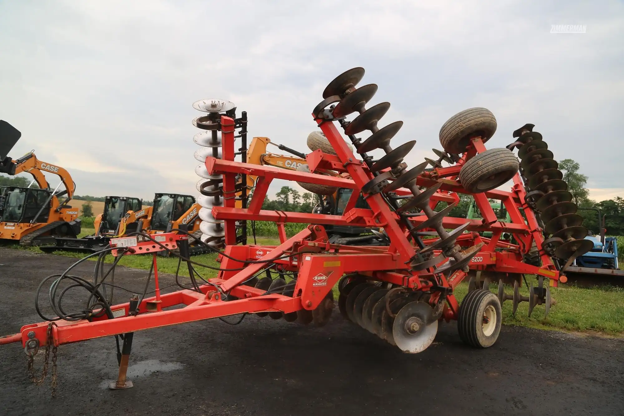 Used KUHN KRAUSE 8200-25W Tandem Discs Pennsylvania US | Zimmerman Farm Service #1409920