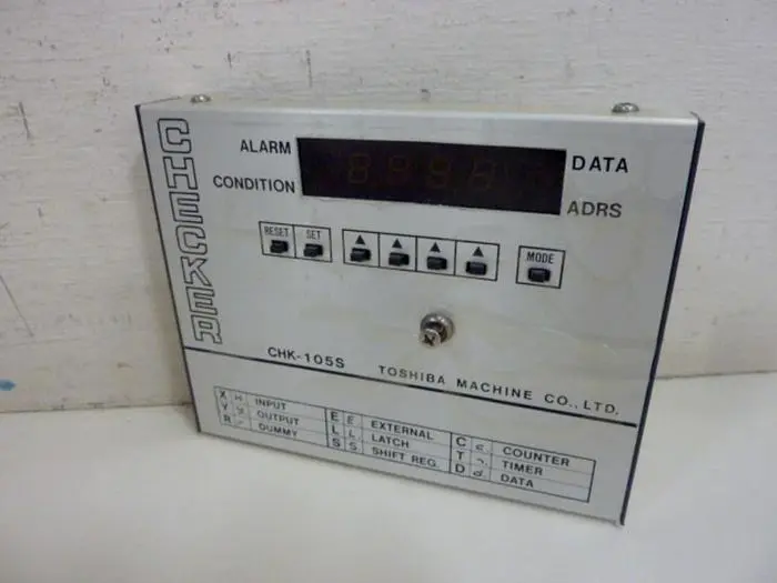 Used TOSHIBA CHK-105S Interface Monitors Michigan US | Ideal Machinery #588725