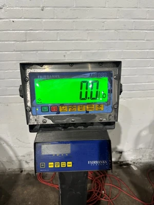 FAIRBANKS 1,000LBS. PORTABLE DIGITAL SCALE